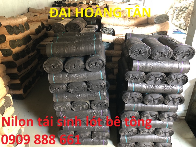 nilon lót sàn đổ bê tông